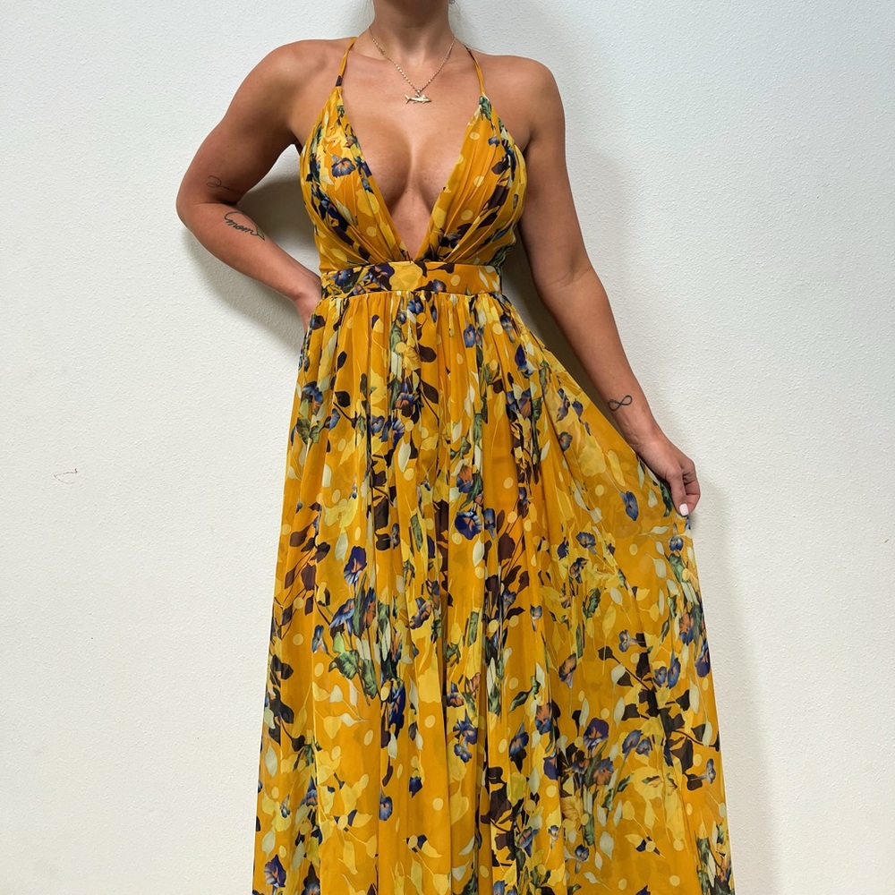 Dainty hooligan full length dress